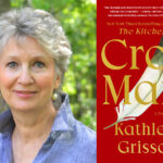 Author with book cover "Crow Mary".